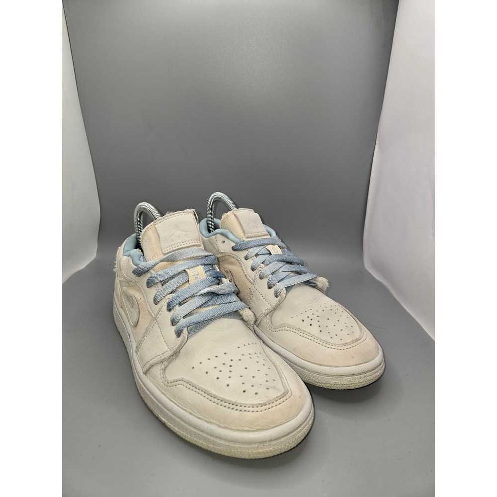 Nike Air Jordan 1‎ Low SE Canvas Iris Whisper Sail Women's Size 7 DQ4151-500